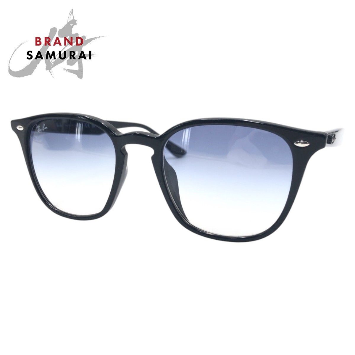 Ray-Ban レイバン ブラック 黒 ライトブルー プラスチック RB4258-F 601|19 サングラス 男女兼用 レディース 502234