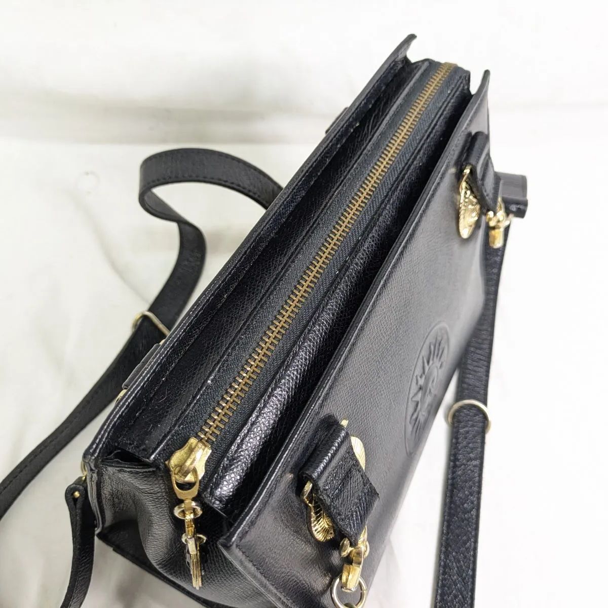 良品 VERSACE オールド ヴェルサーチ ハンドバッグ ショルダーバッグ 