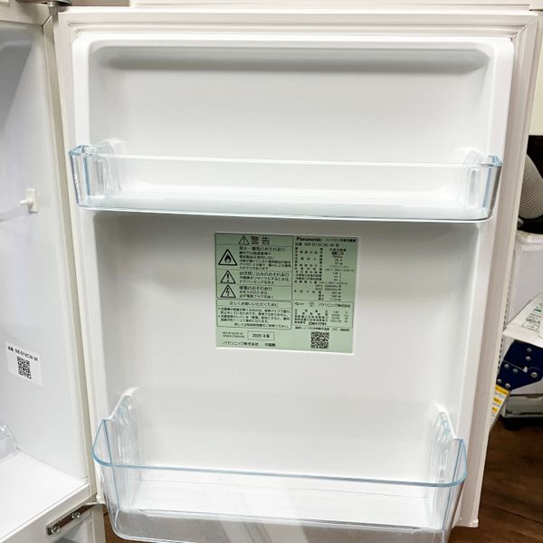 中古】Panasonic/パナソニック パーソナル冷蔵庫 NR-B14CW-W 138L 右