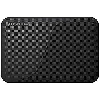 東芝 USB3.0接続 ポータブルハードディスク 1.0TB（ブラック）CANVIO BASICS（HD-ACシリーズ） HD-AC10TK