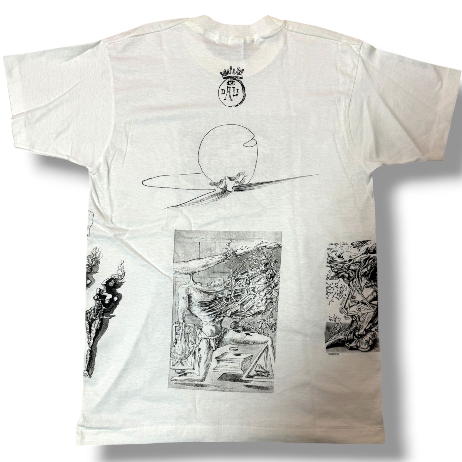 80s - 90s アートTシャツ Salvador Dali サルバドールダリ Lサイズ