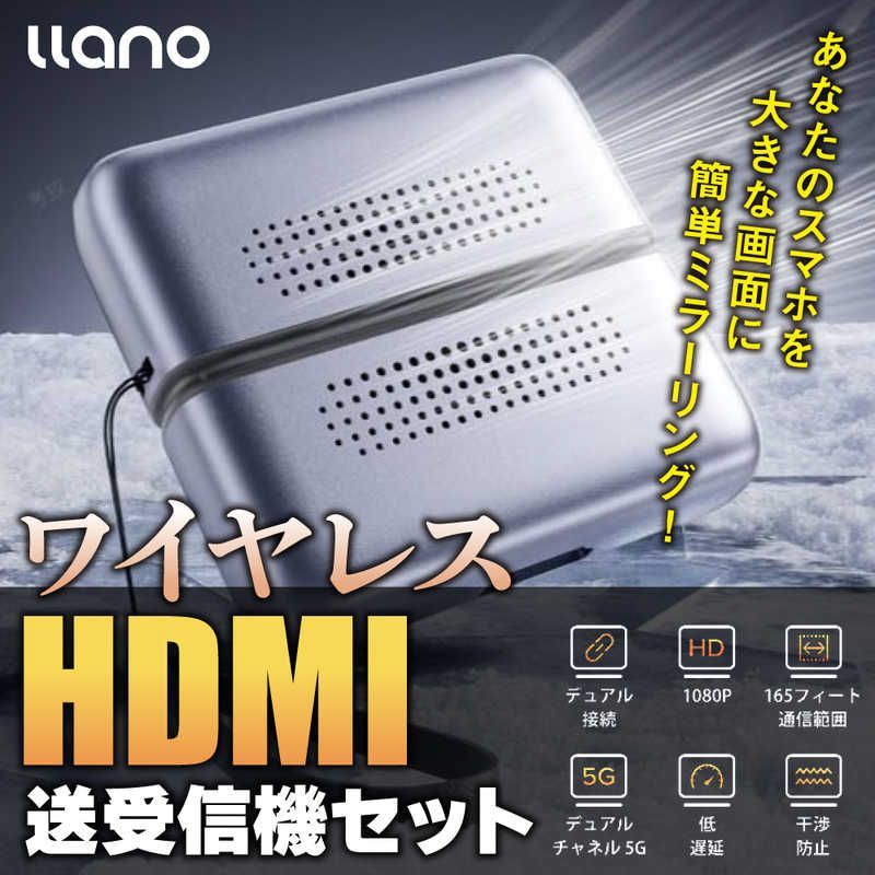 未開梱 LLANO ワイヤレスHDMI送受信機セット LLANO-S850