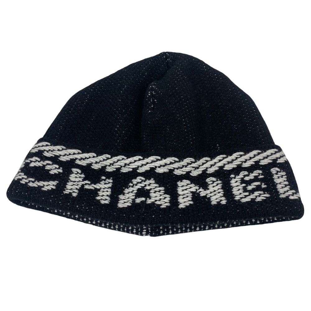 5％OFF フォロワークーポン！！】CHANEL【シャネル】 22K ロゴ ニット