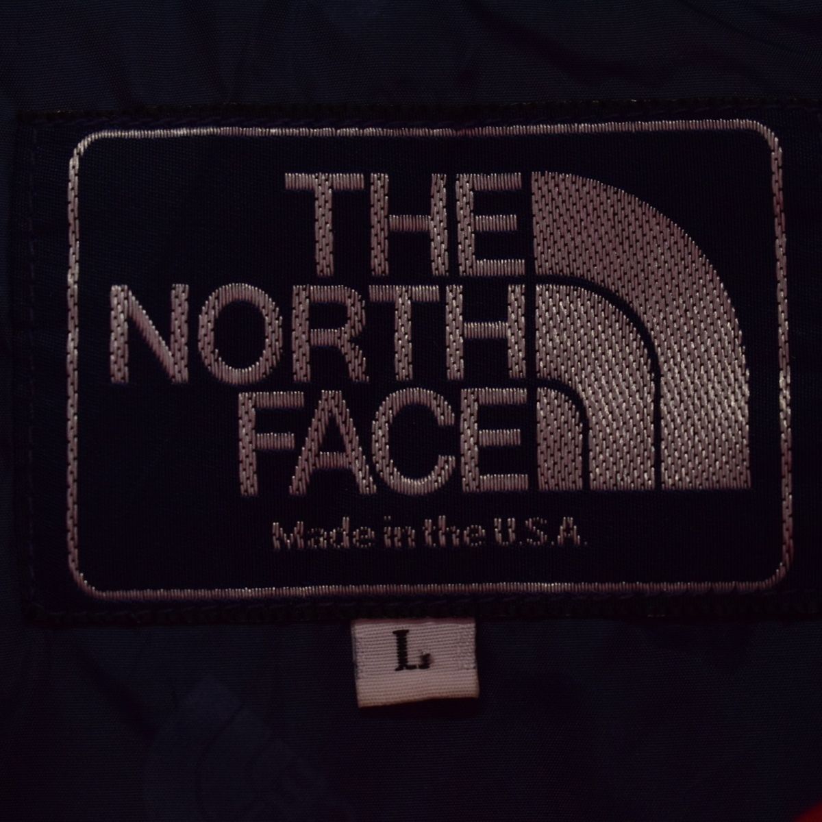 古着 80年代 ザノースフェイス THE NORTH FACE 紺タグ ハーフジップ