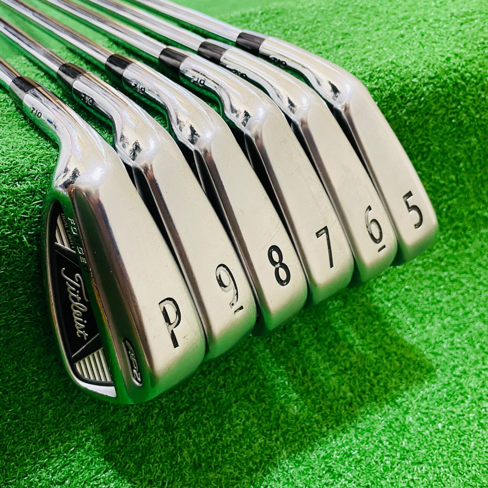 9118 Titleist AP2 710 タイトリスト レフティ 左利き 6本 9118 Titleist AP2 710 タイトリスト レフティ 左利き 6本 - メルカリ