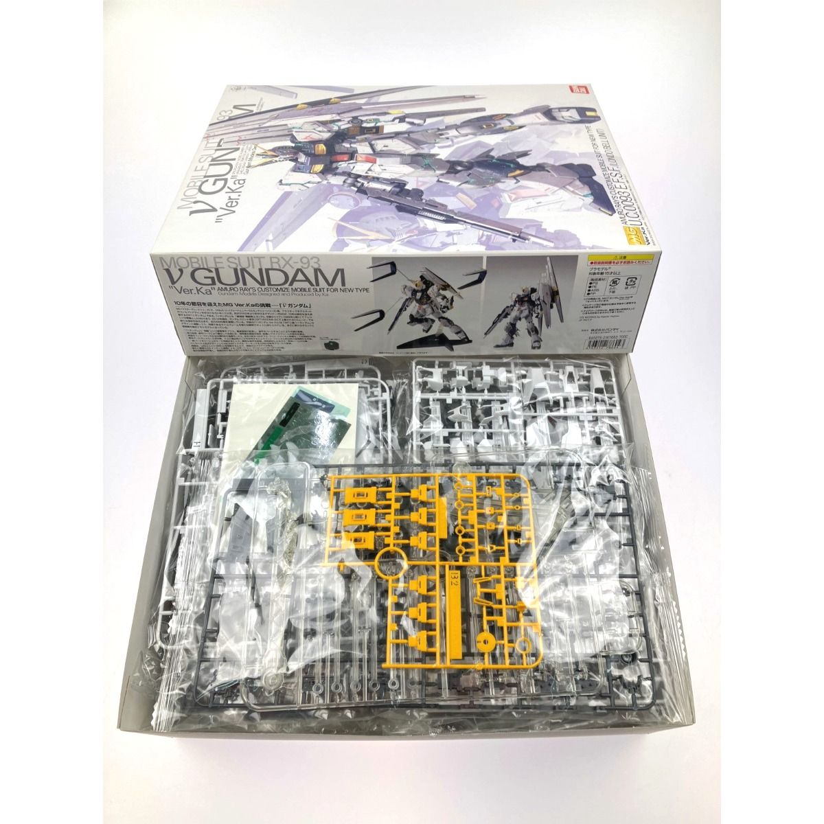 ▽▽ MG 1/100 RX-93 νガンダム ニューガンダム Ver.Ka 未組立品 