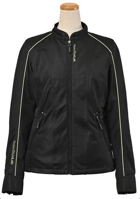 ロッソ ROJ-113ブラック（M）スタイルアップメッシュジャケット 46％引】ロッソ ROJ-113ブラック（M）スタイルアップメッシュジャケット