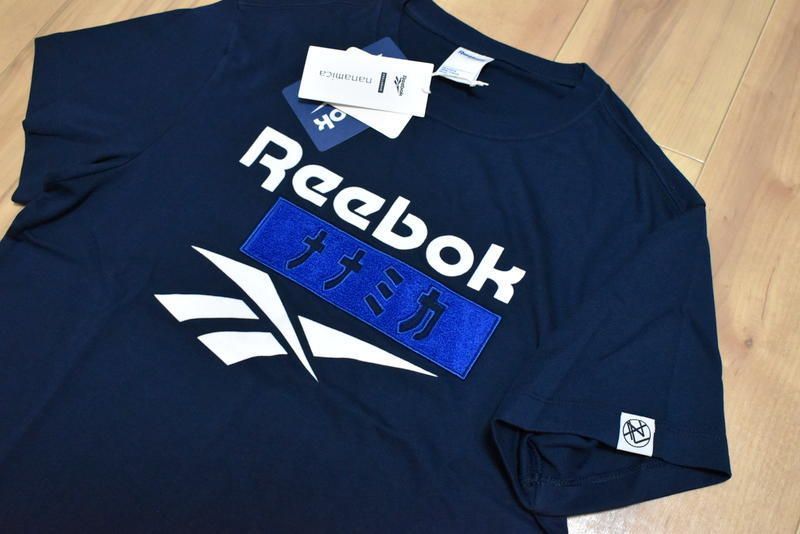 新品 nanamica × Reebok ベクター Tシャツ 【XS】【S】 FM3732 ナナミカ リーボック VECTOR ◆