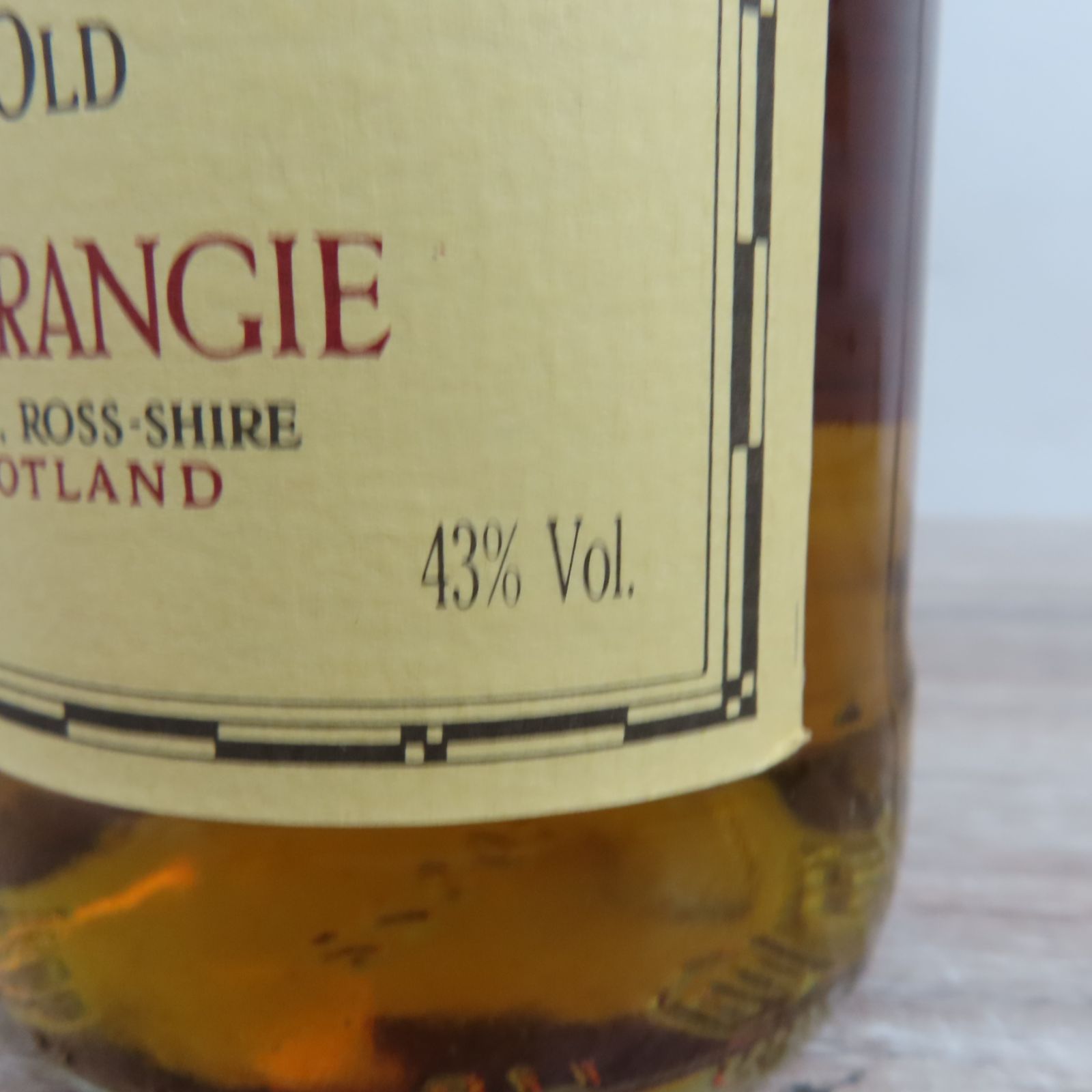 未開封 グレンモーレンジ GLENMORANGIE18年 750ml 43% 箱付き