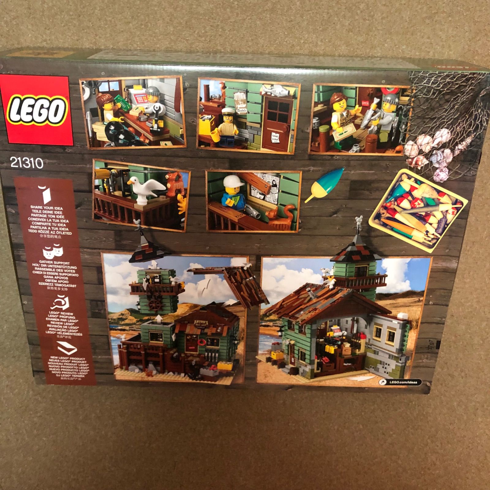LEGO IDEAS 21310 つり具屋 - メルカリ