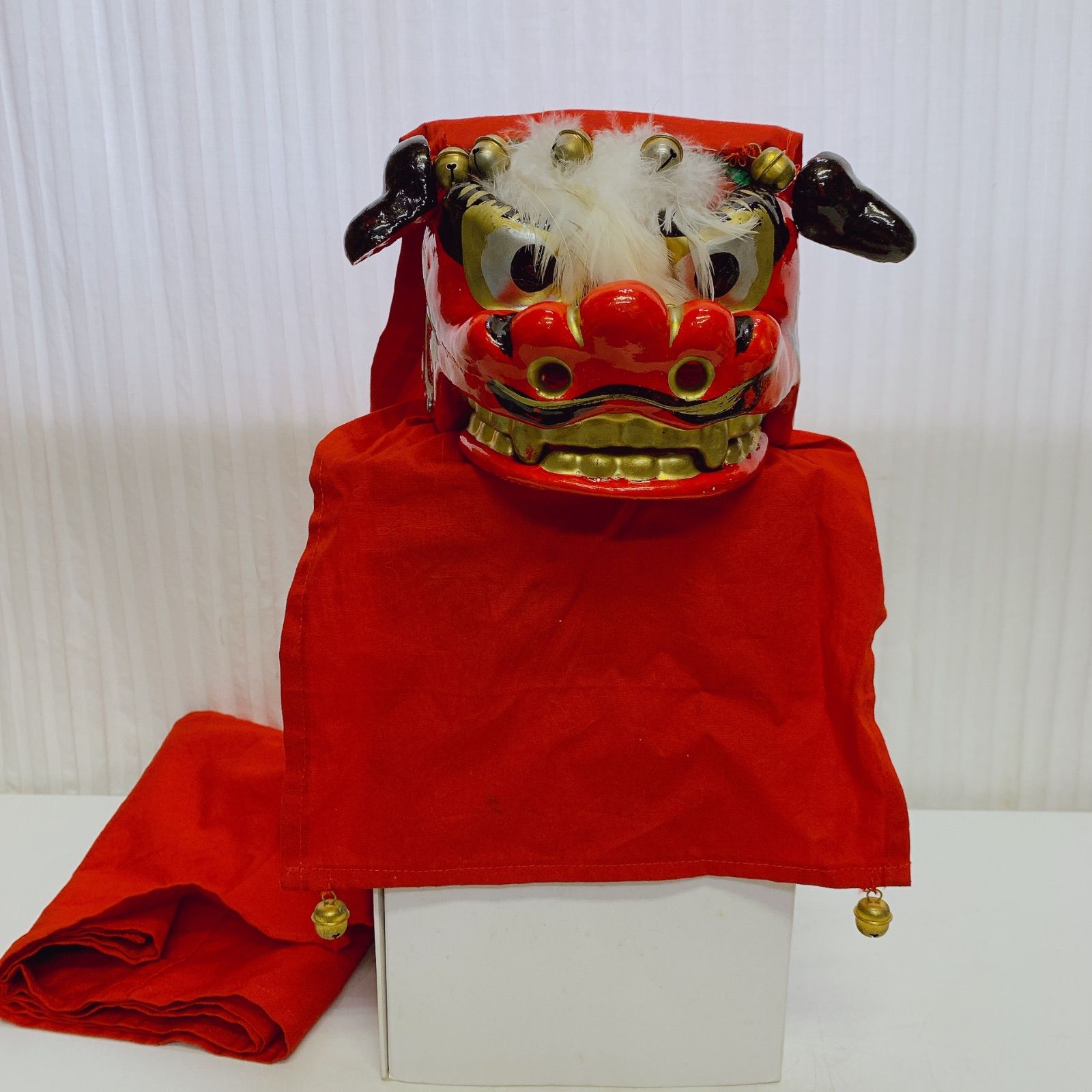 手獅子 日本舞踊 小道具 獅子舞 赤獅子 舞手獅子 獅子頭 縁起物 魔除け 祭り