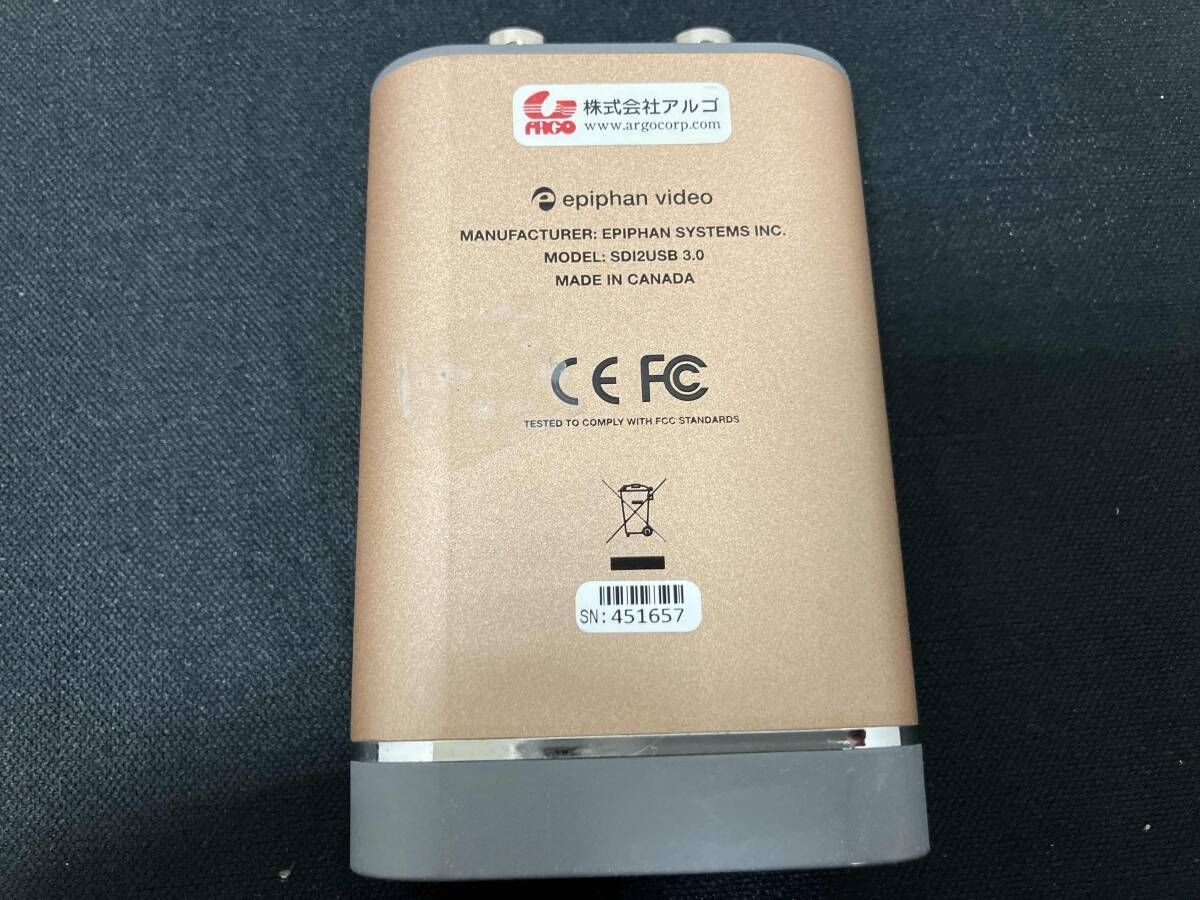 epiphan videos SDI2USB3.0 キャプチャーユニット epiphan videos SDI2USB3.0 キャプチャーユニット epiphan videos