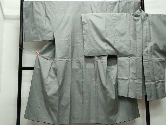 平和屋着物●男性 紬 アンサンブル 吉祥文 キングサイズ 正絹 CAAS8401vf
