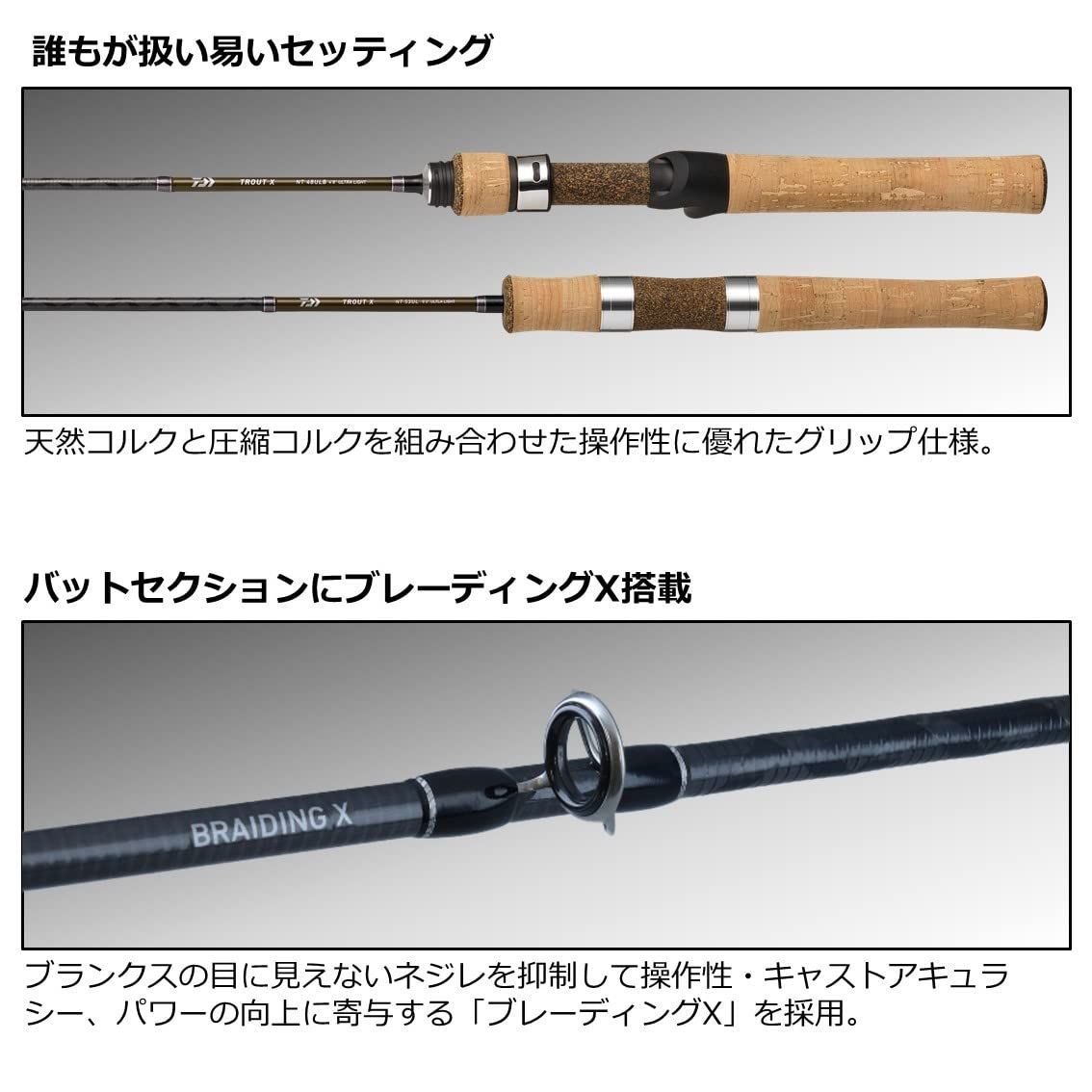 人気商品】ネイティブトラウト ダイワ(DAIWA) TROUT(トラウト) X NT・N