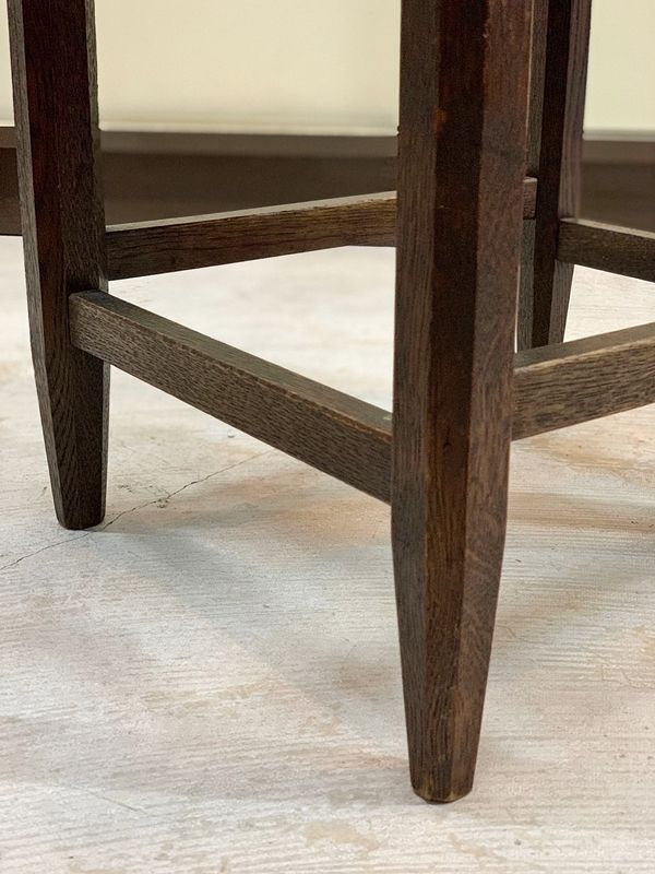 希少 松本民芸家具 座編みスツール ラッシスツール ラッシ編み 椅子