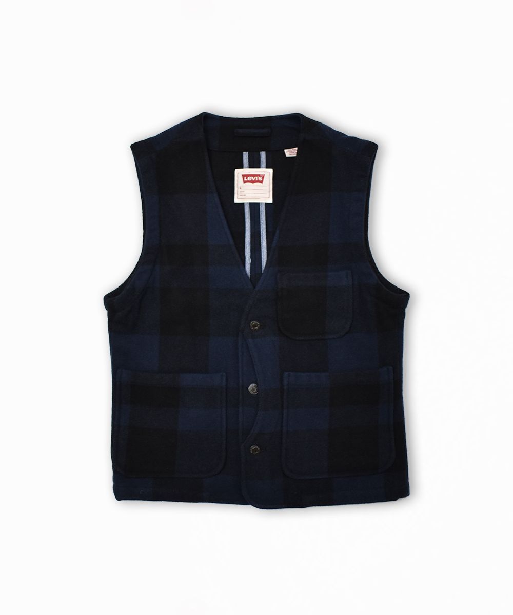 中古・古着通販】LEVI'S (リーバイス) デニムベスト スカイブルー サイズ:Ｍ｜ブランド・古着通販 トレファク公式【TREFAC  FASHION】スマホサイト