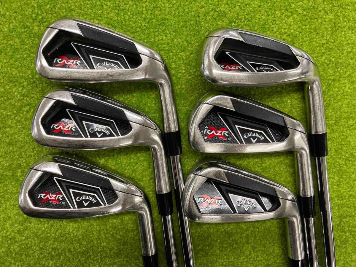 キャロウェイ Callaway RAZR X TOUR アイアン6本 （9.8.7.6.5.P