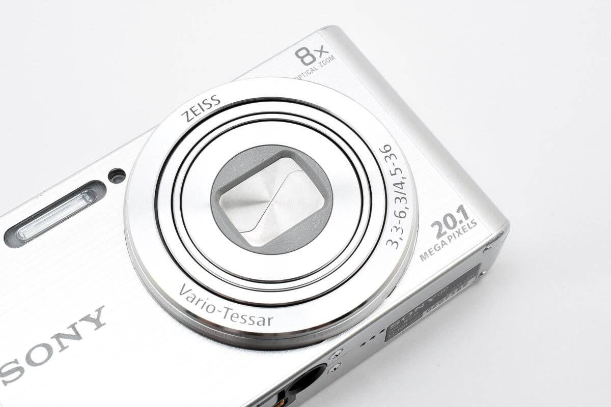 微ジャンク SONY DSC-W830 コンデジ ソニーシルバー ☆ソニー SONY Cyber-Shot サイバーショット DSC-W830 シルバー