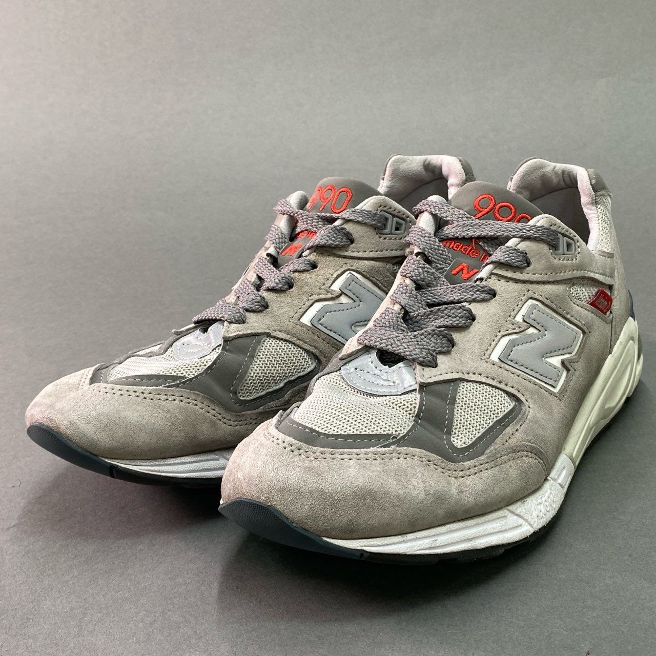 わ*う様 美品　New Balance M990VS2 USA v2 40周年記 美品 new balance M990VS2 グレー M990V2 40周年記念 靴