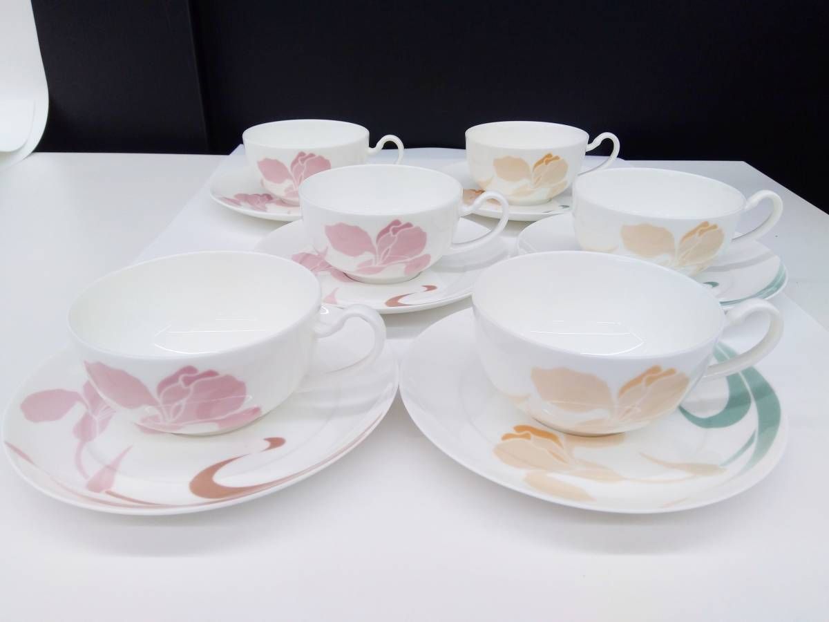 ノリタケ カップ&ソーサー 菖蒲 6客セット