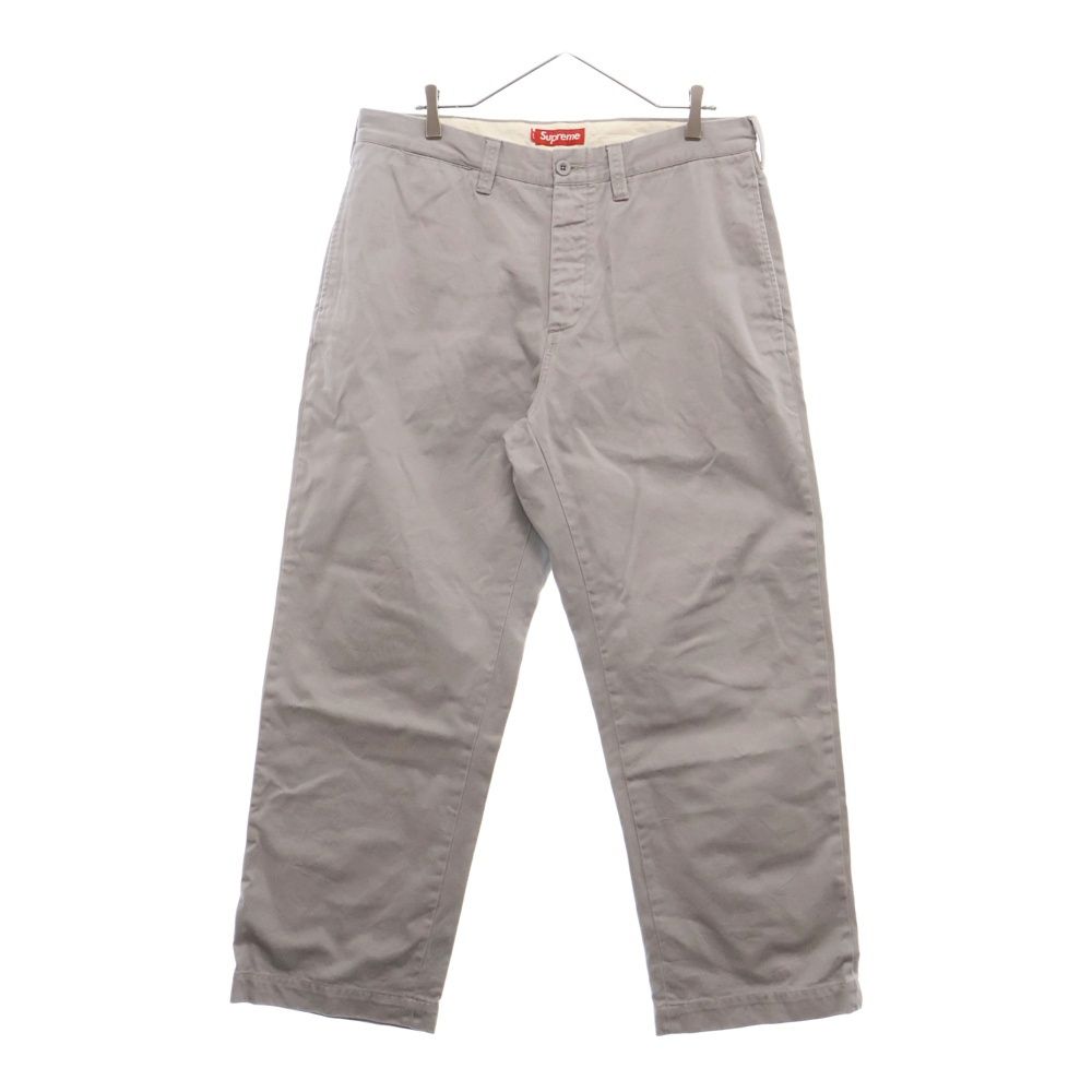 Supreme chino pants グレー チノパン 32 24ss 未使用 Fall/Winter