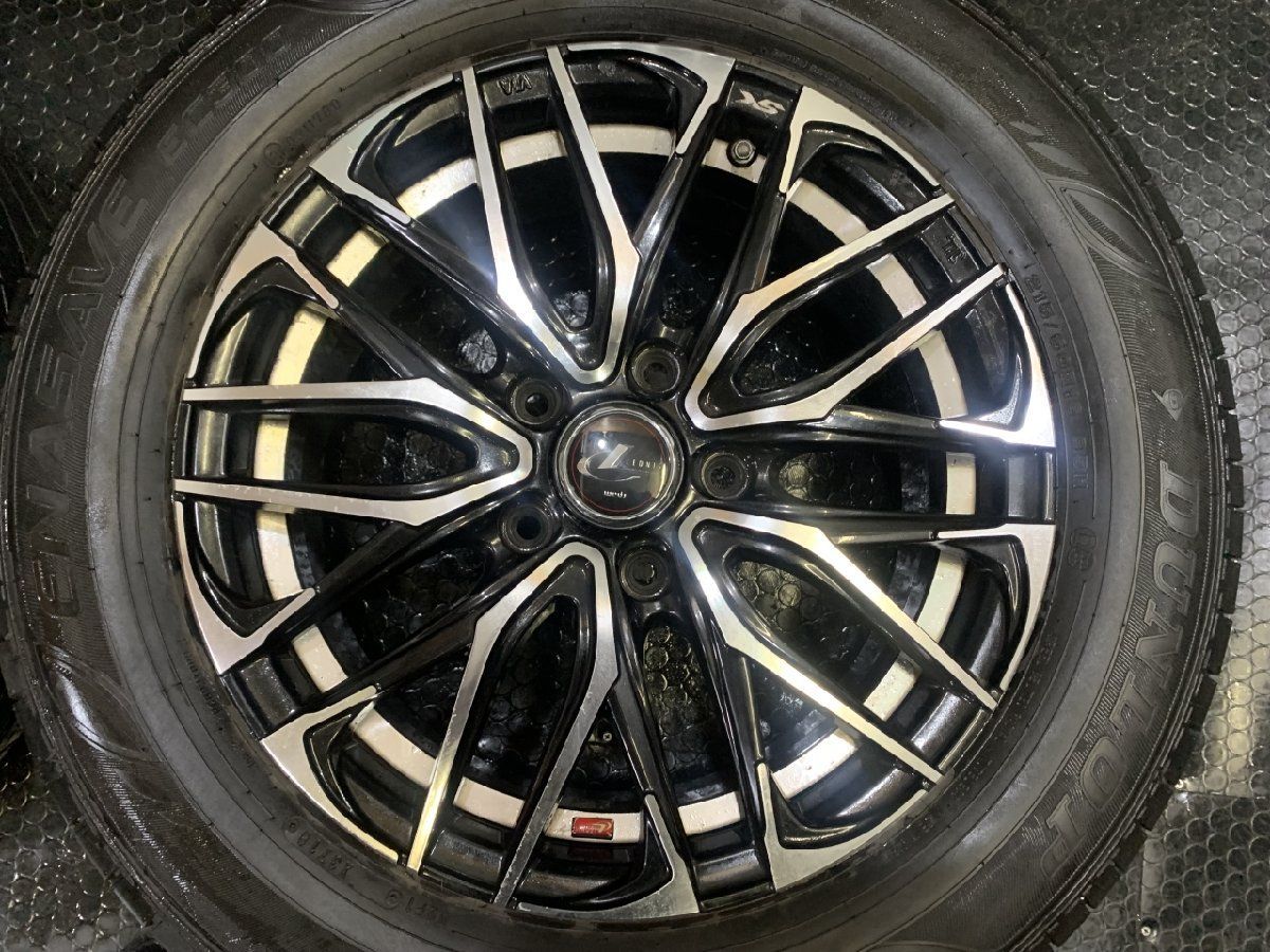 DUNLOP EC300 215/60R16】夏タイヤ【Weds LEONIS SK ウェッズ レオニス