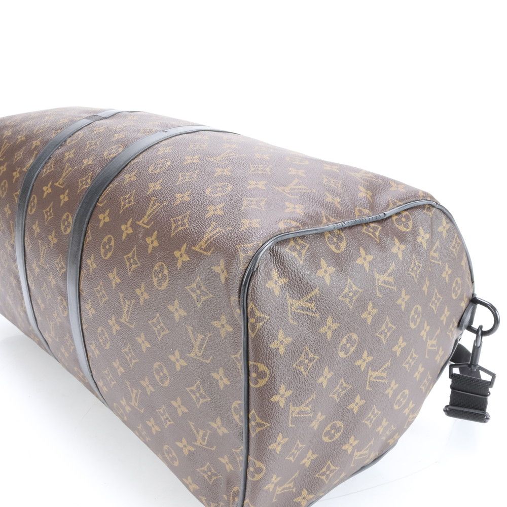 ルイヴィトン モノグラム ウォータープルーフ キーポル 55 M41411 PVC  