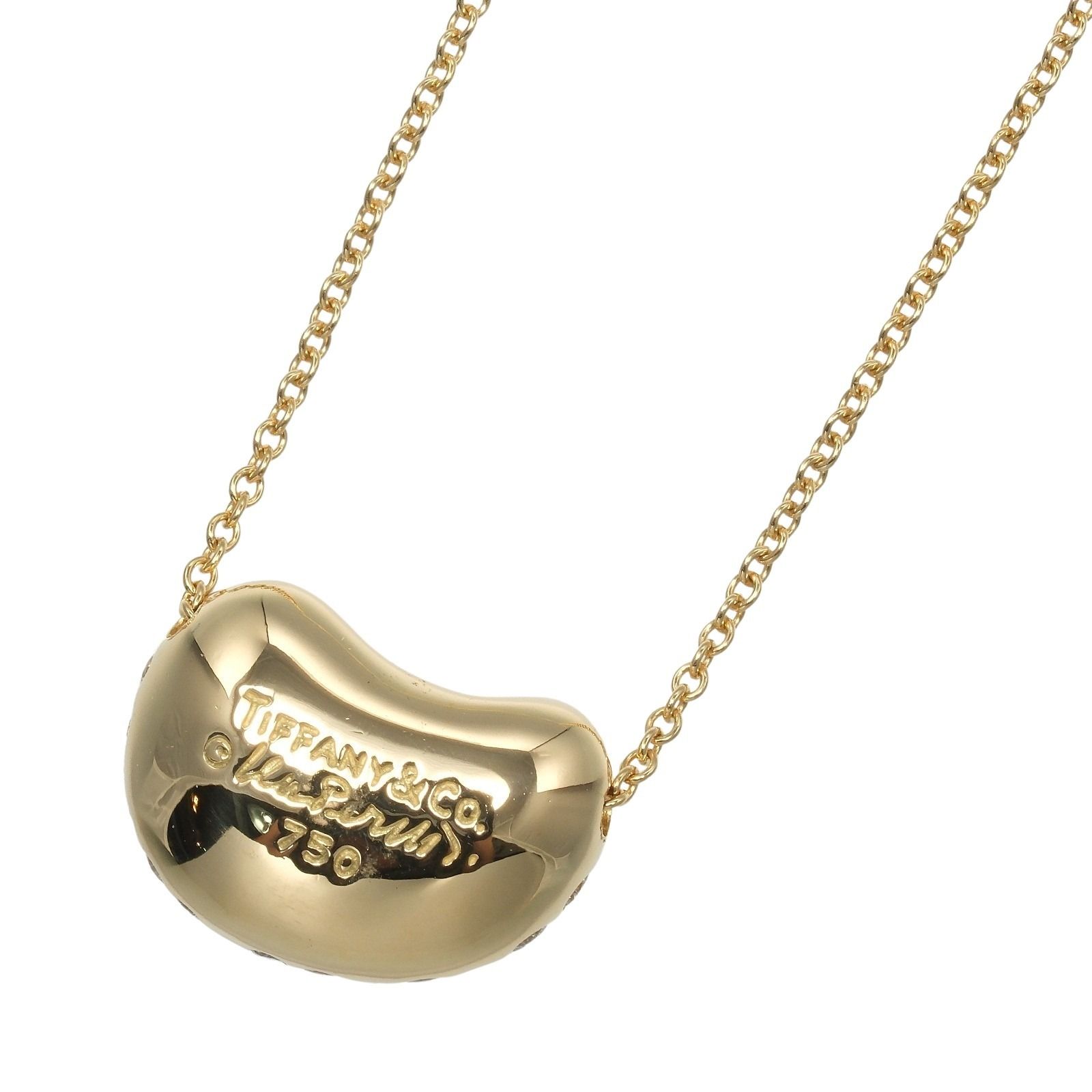 TIFFANY&Co.】ティファニー ビーンズ K18イエローゴールド  