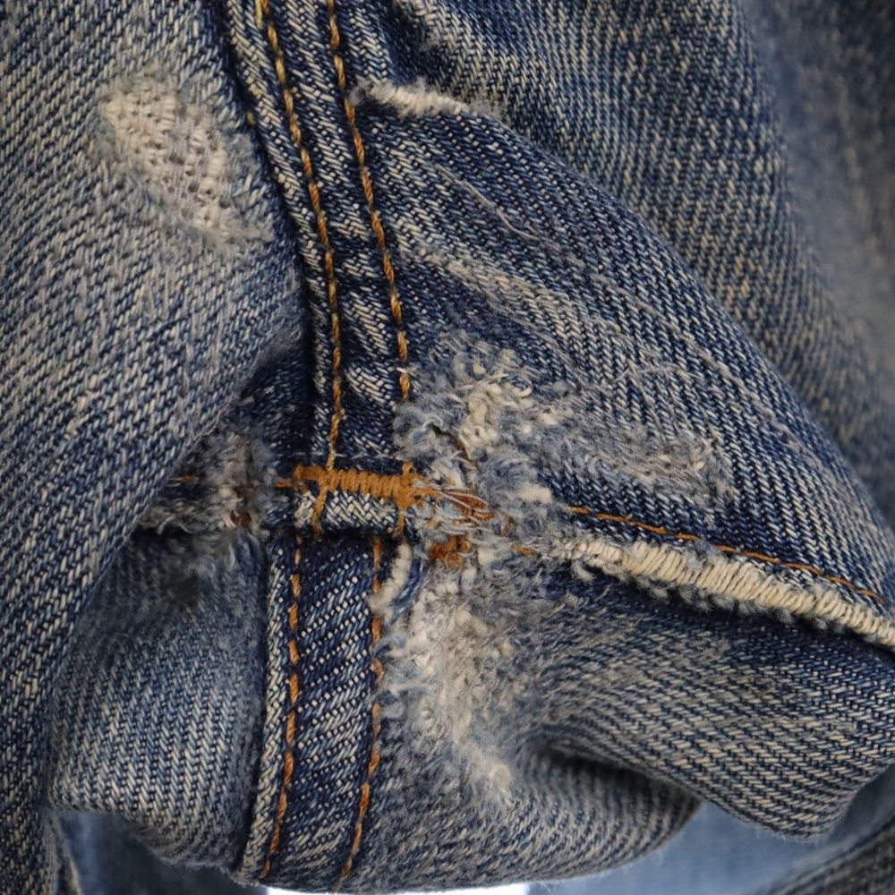 60s 70s Levi's 501 BIGE 後期 ヴィンテージ デニムパンツ 古着 80s USA製 Levi's 501 「66 後期」 黒カン 内股シングル