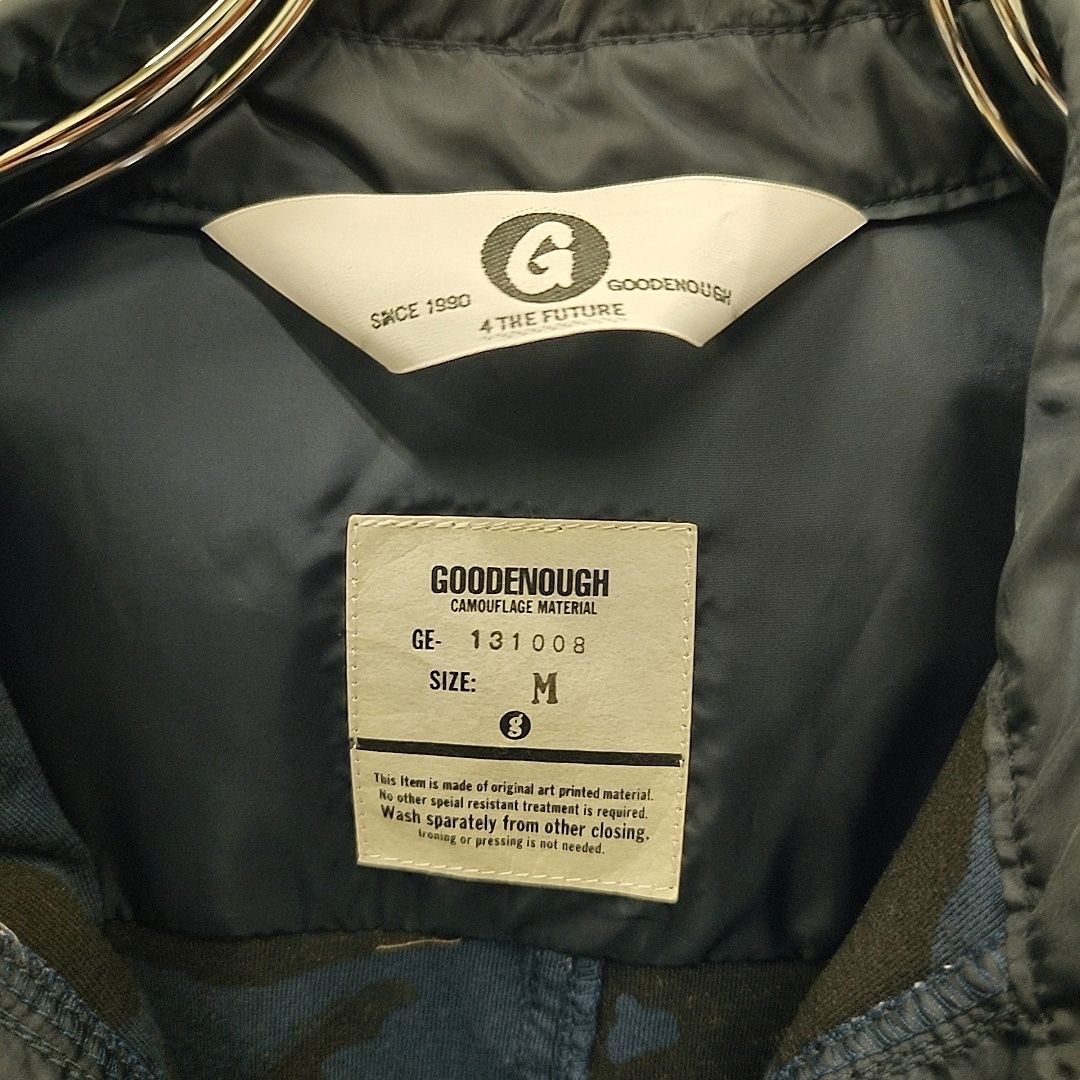 GOODENOUGH グッドイナフ ナイロン ダウン シャツ ジャケット GE