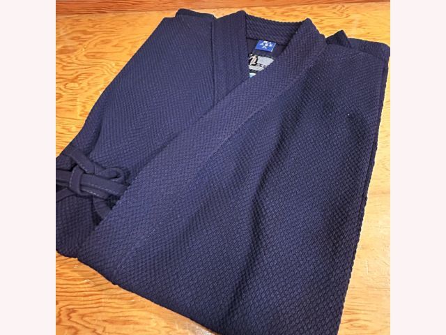 フジダルマ 一剣WA 紺一重織 ウオッシュ剣道衣