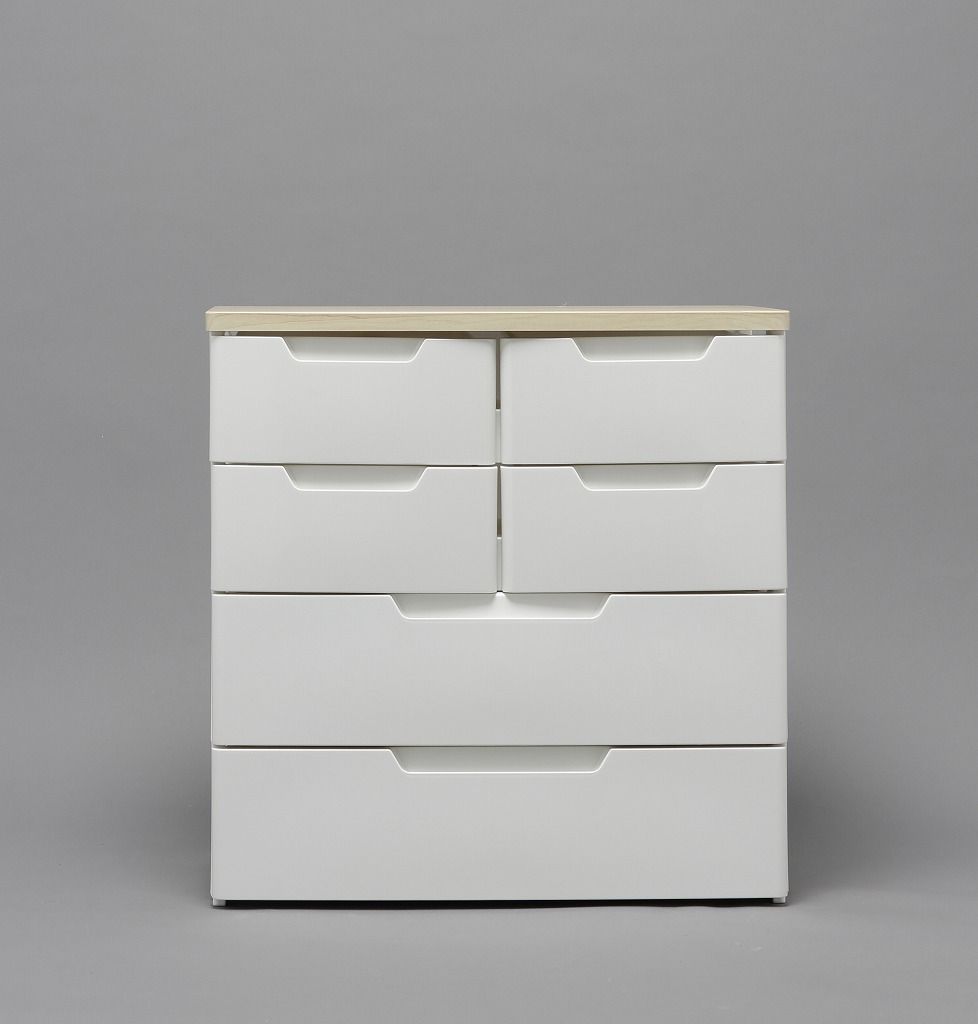 アイリスオーヤマ チェスト ホワイト ナチュラル MU-7224 IRIS OHYAMA