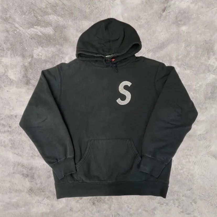 68.SUPREME 21SS Swarovski S Logo Hooded Sweatshirt - メルカリ