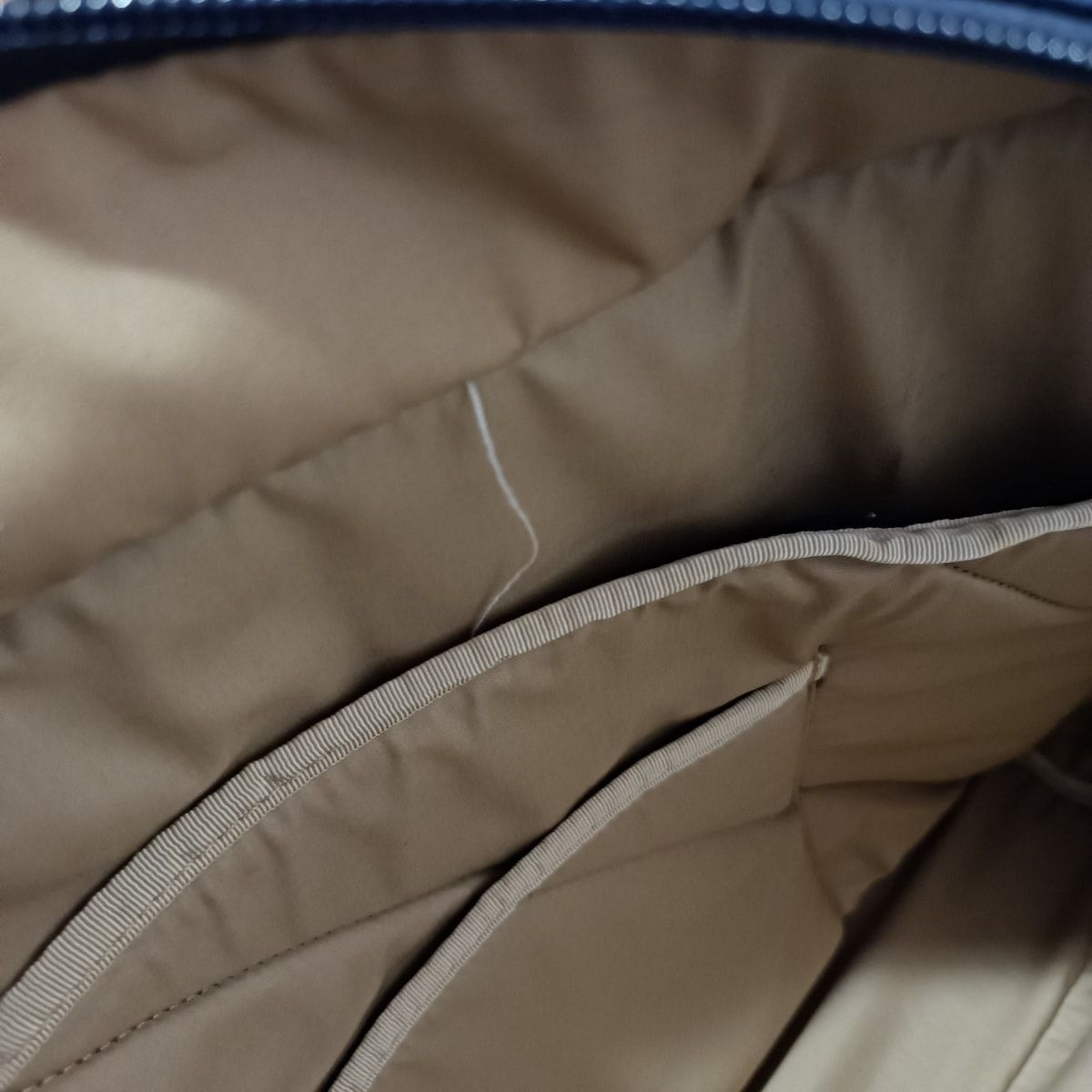 ネイビー×ダークブラウン 本体ロックなし