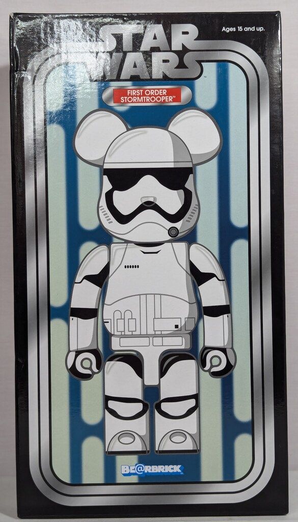 MEDICOMTOY BE RBRICK FIRST ORDER STORMTROOPER 400% 400%