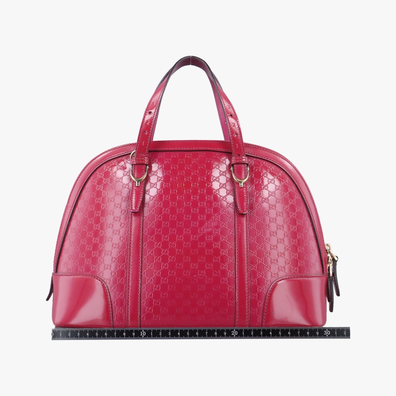 グッチGucciマイクログッチシマレッドパテント309617B015738253