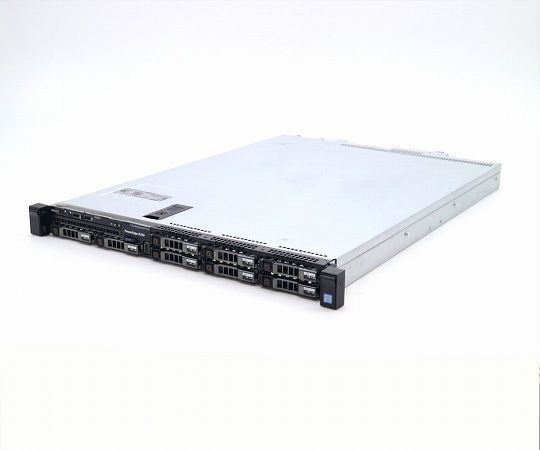 DELL PowerEdge R330 Xeon E3-1280 v6 3.9GHz 64GB 1TBx8台(SAS2.5インチ/12Gbps/RAID60構成) AC*2 PERC H730 中古