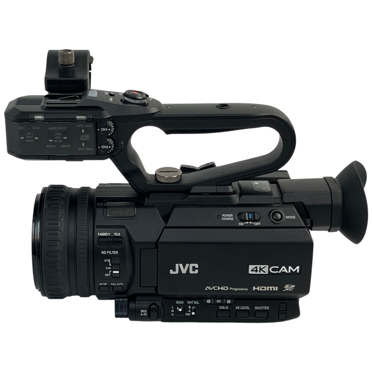 は*も様 JVC GY-HM175 業務用ビデオカメラ 本体 JVC 4Kメモリーカードカメラレコーダー GY-HM175(業務用4Kカメラ