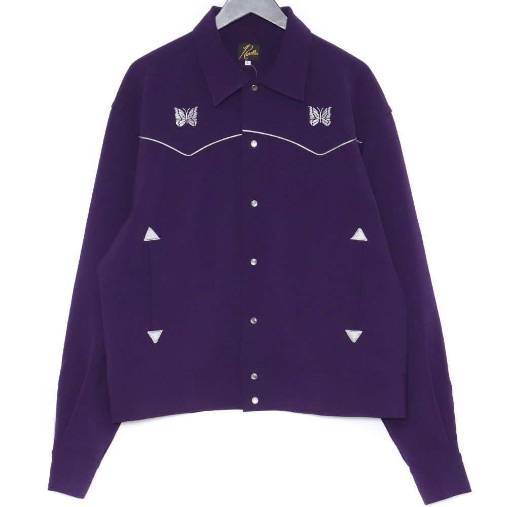 Needles カウボーイジャケット パイピング パープル S Needles カウボーイジャケット パイピング パープル S ニードルス