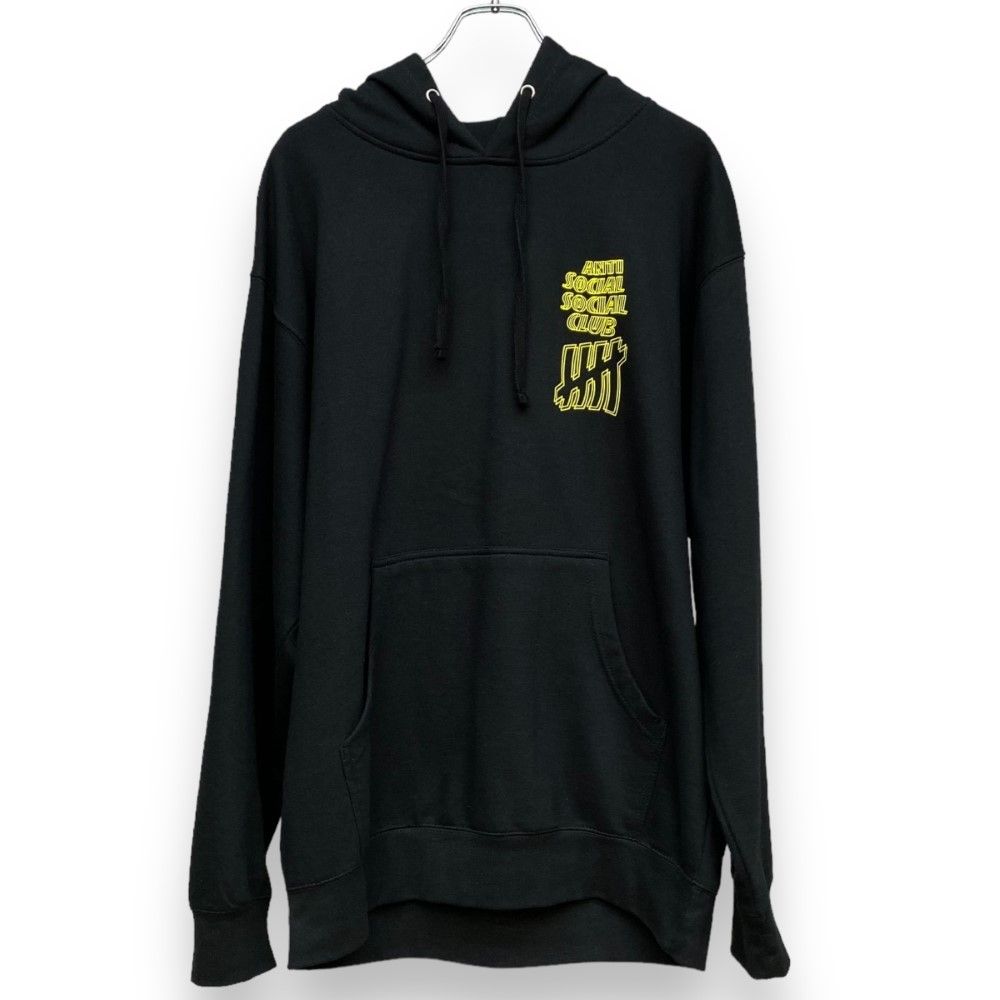 SAPEUR と ANTI SOCIAL CLUB パーカー 黒　L SAPEUR と ANTI SOCIAL CLUB パーカー 黒 L SAPEur × Anti Social