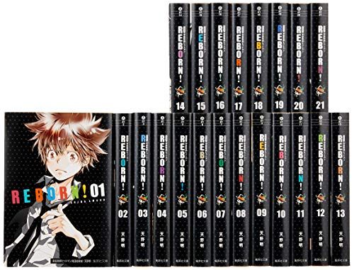 家庭教師ヒットマンREBORN! 文庫版 全21巻 完結セット 集英社文庫 コミック版 天野 明