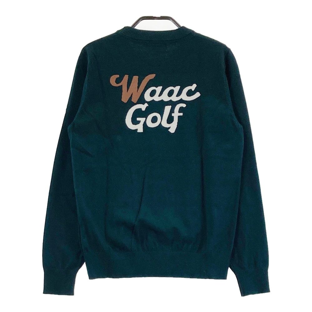 サイズ：XS WAAC ワック ニットセーター グリーン系 [240101537758