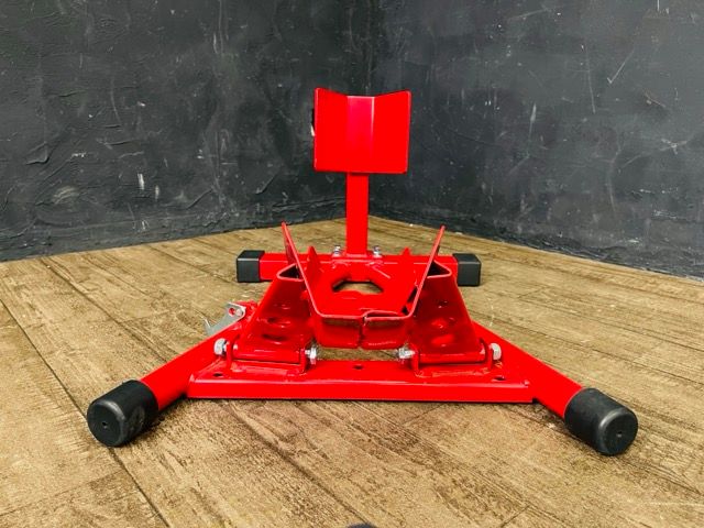 メンテナンス タイヤ固定