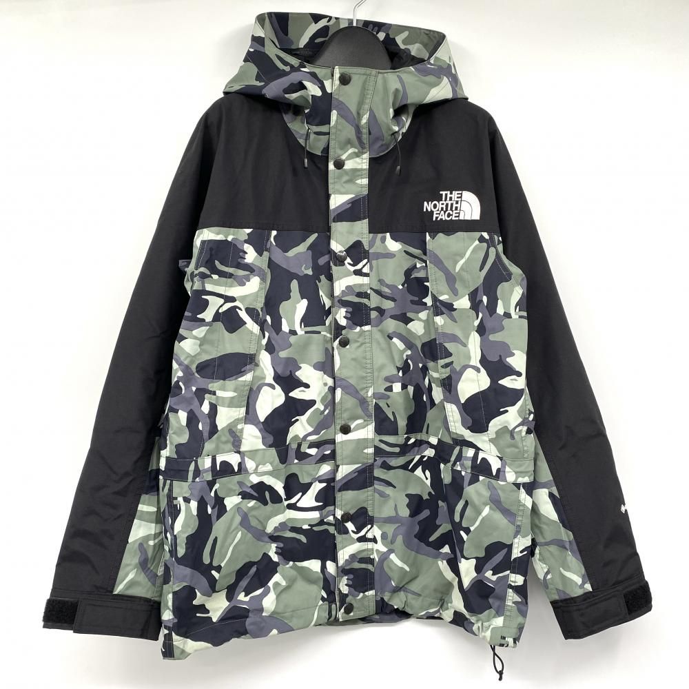 【中古】THE NORTH FACE NOVELTY MOUNTAIN JACKET サイズM NP62135 カモフラ ジャケット ザノースフェイス[17]