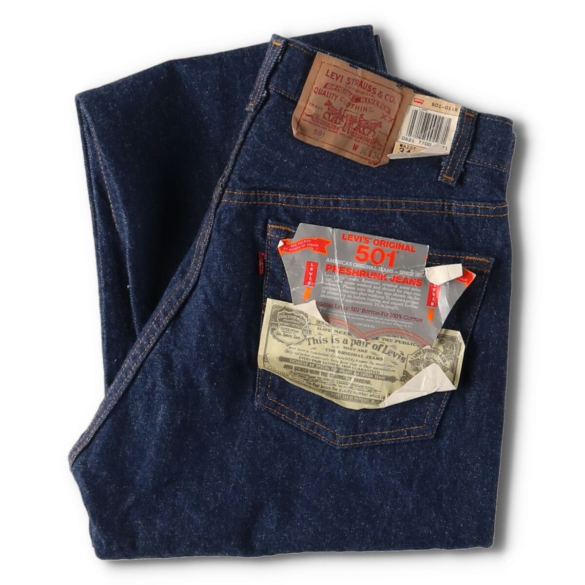 501 Levi Strauss & Co. ストレート W 34 ヴィンテージ 501 Levi Strauss & Co. ストレート W 34 ヴィンテージ