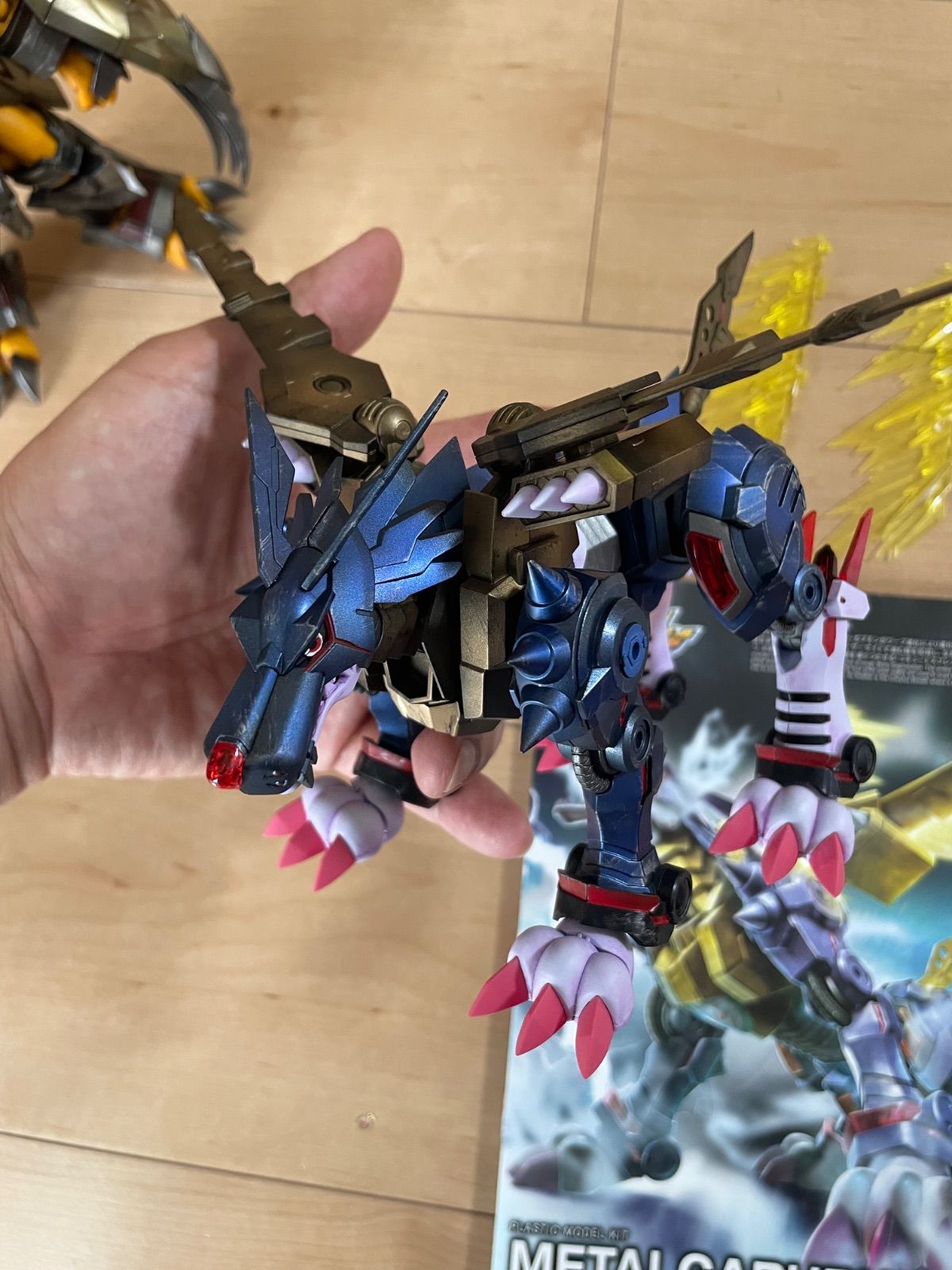 ウォーグレイモン＆メタルガルルモン 塗装完成品 - メルカリ