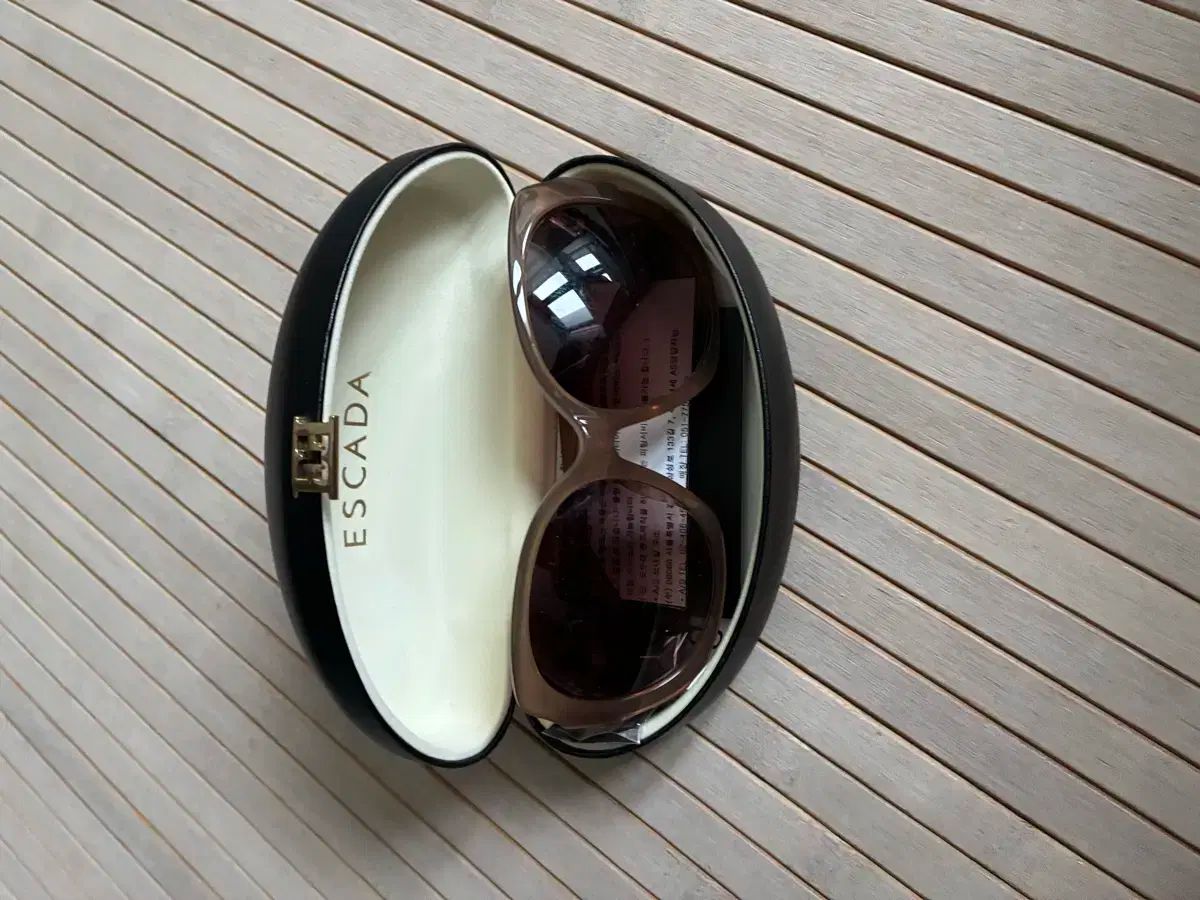 サングラス ケース付き ブラウン OZNIS ブラウン ラウンド型サングラス