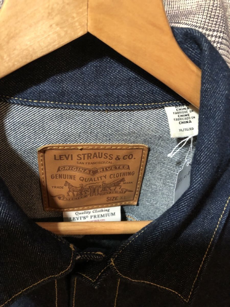 福岡出品 Levi's LEVIS PREMIUM 2nd Gジャン XL デニム PC9-0022T-0000