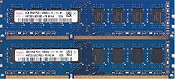 非常に良い」Hynix 12800U (DDR2-1600) 4GB x 2枚組 = 合計8GB