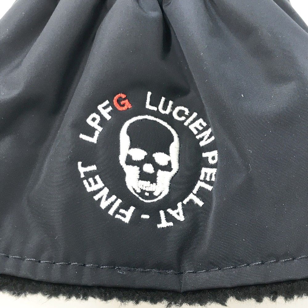 LPFG ルシアン ペラフィネ ヘッドカバー スカル刺繍 ネイビー系 DR